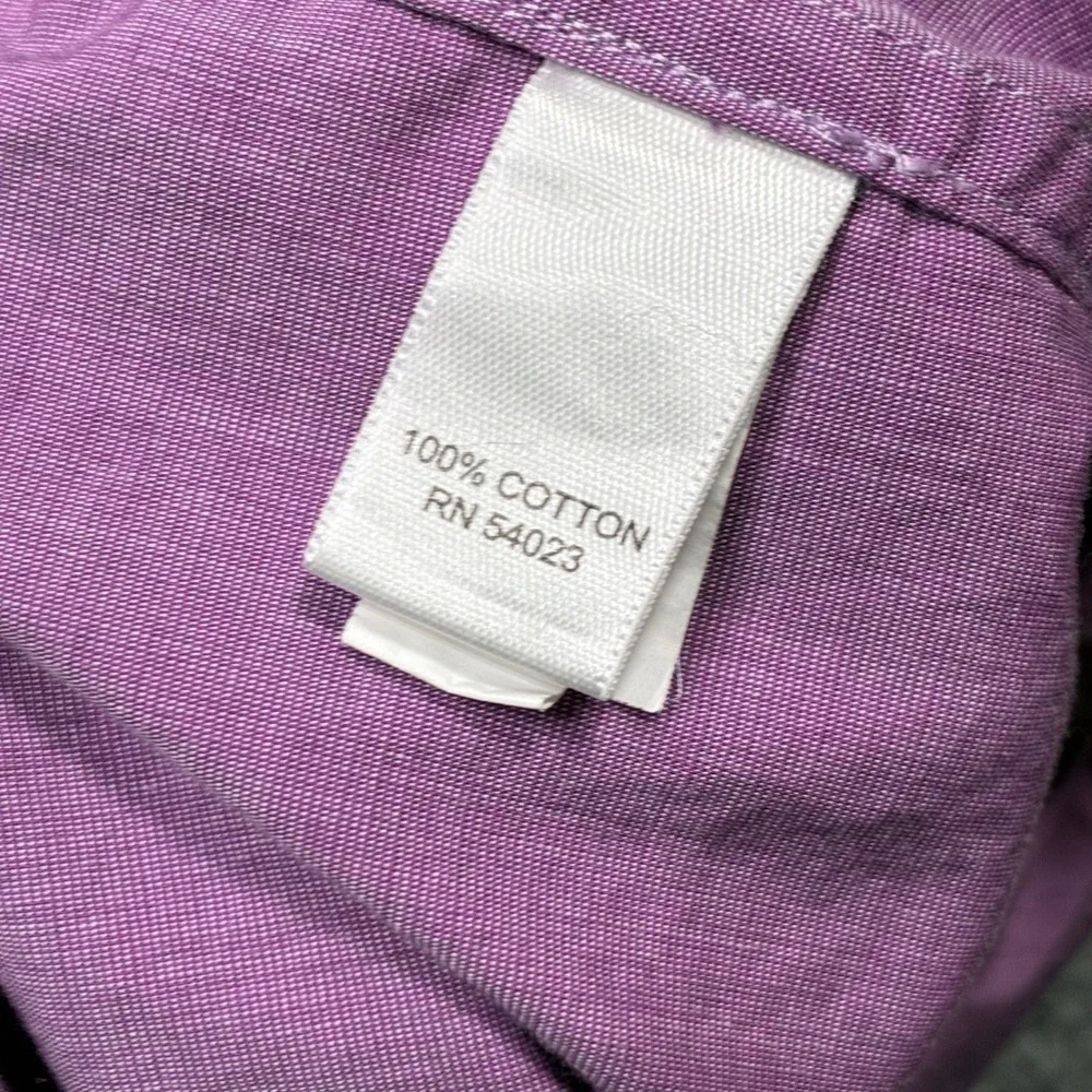 Banana Republic Mens Purple Long Sleeve Button Down Shirt XL Oxford Cloth‎